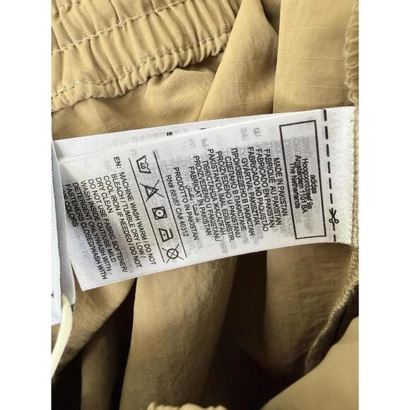 Adidas Adicolor Classics 3 Stripes Cargo Pants Large Mens Brown Black New NWT - Picture 7 of 9